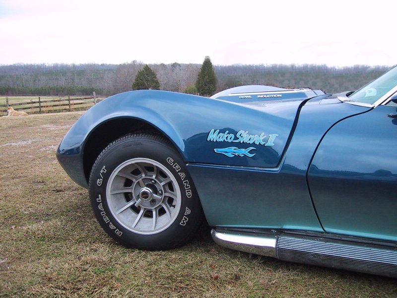 makoshark2com Owners Wayne Fields' 1970 Mako Shark Corvette