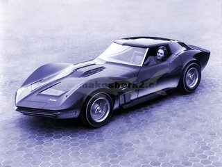 The Mako Shark II show car, 1965