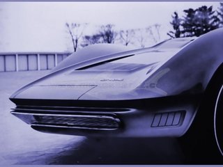 The Mako Shark II show car, 1965